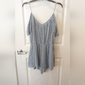 Eyelet Romper (L)